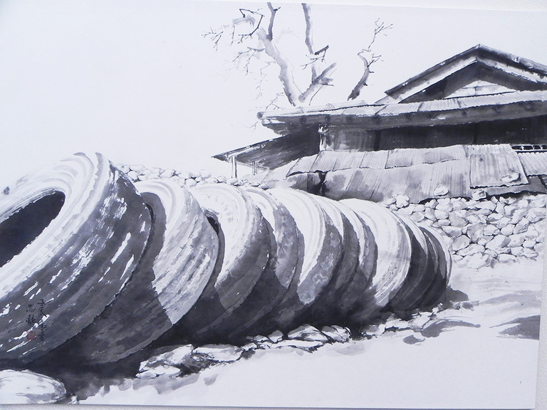 곰배령의여유-입상작