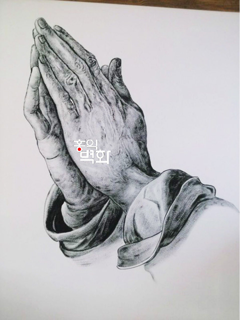 설곡산-기도하는손