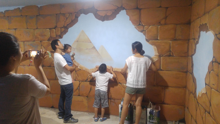 파주, 우리집 주차장 내부