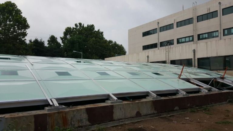 고양시수자원공사 지붕