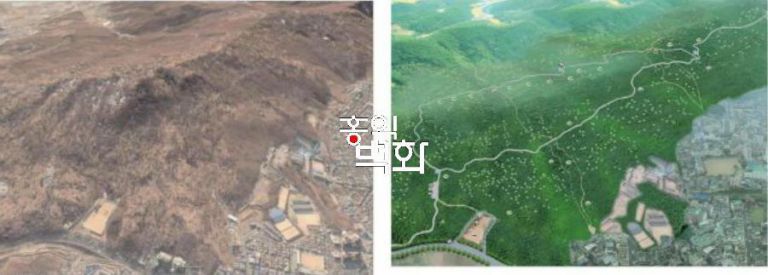 중량구청(망우공원 조감도)