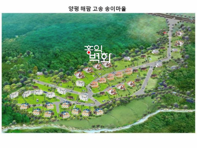 양평고송 송이마을조감도
